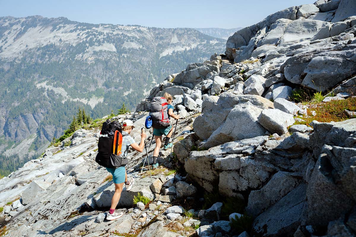 Adidas Terrex Free Hiker 2 Low GTX (hiking above treeline)